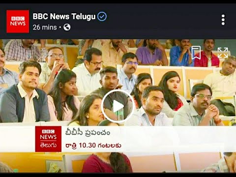 Bharath Reddy at BBC Telugu, Hyderabad